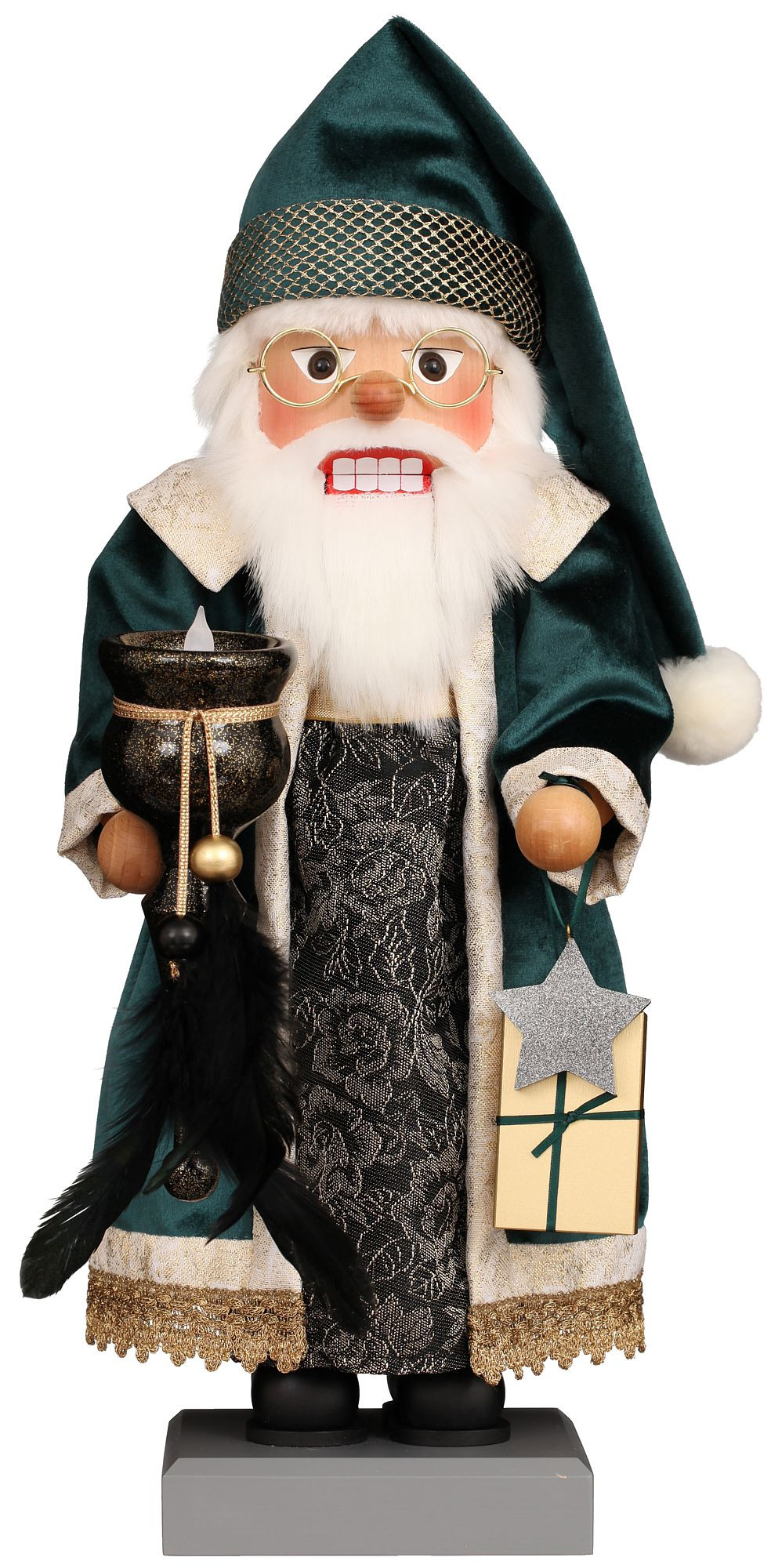 Nussknacker Weihnachtsmann Magisches Licht