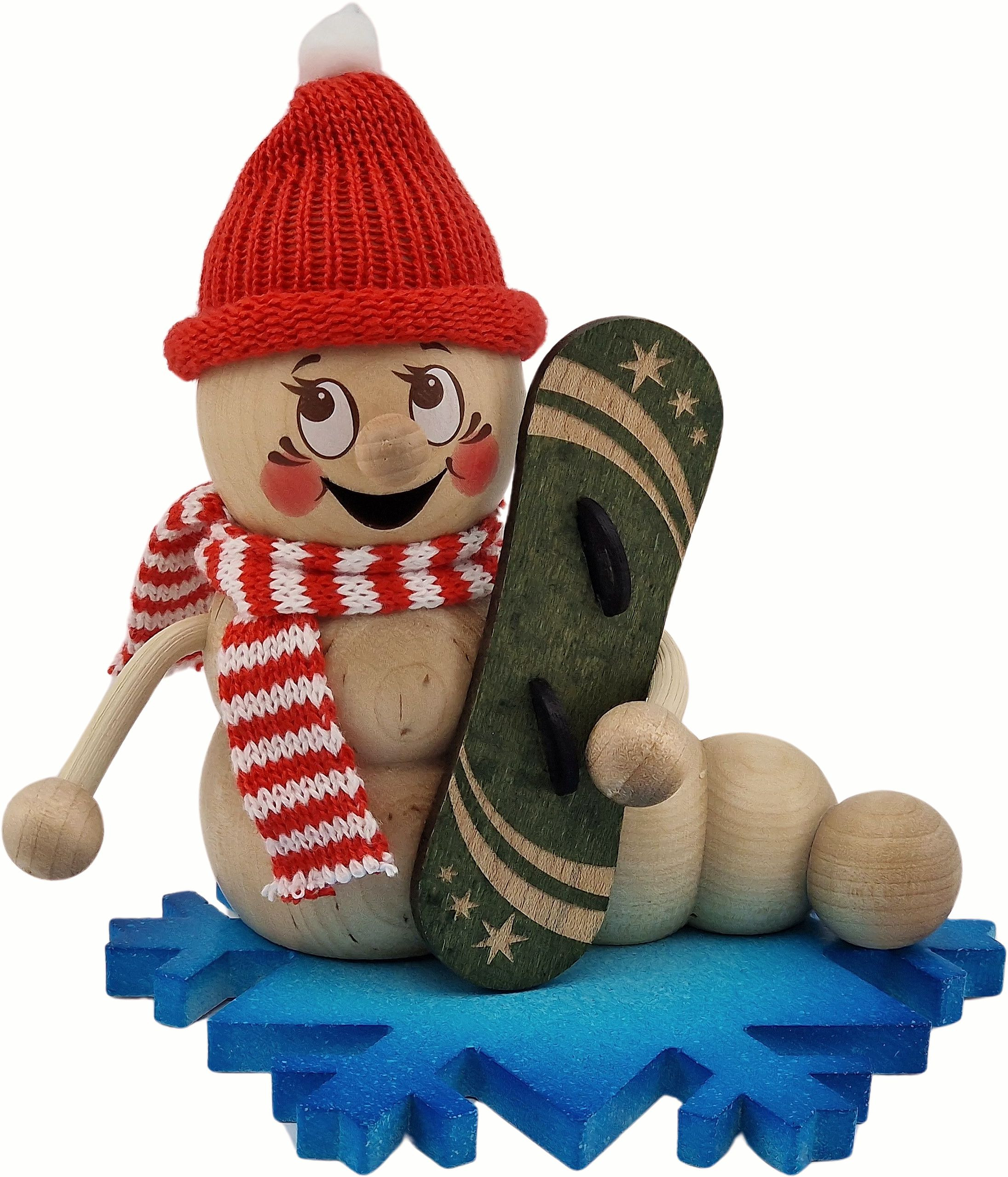 Rauchwurm Snowboard-Rudi
