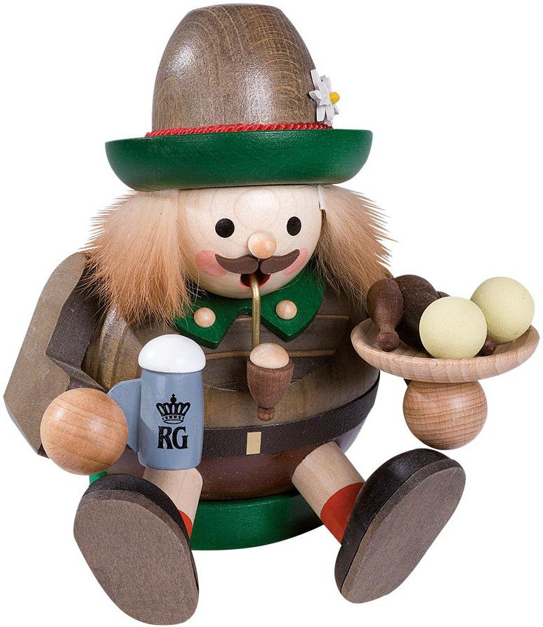Kugelrauchmann Bayer, sitzend