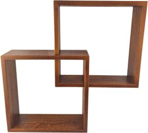 Wandrahmen Doppelrahmen braun