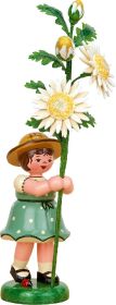 Blumenkind - Mädchen mit Edelweißmargerite 